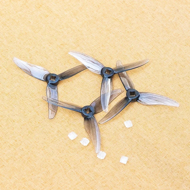 New 2Pairs GEMFAN 3520 3-Blade propeller 3.5 inch 3 holes 5mm center hole diameter CW CCW Props for RC  FPV Drone