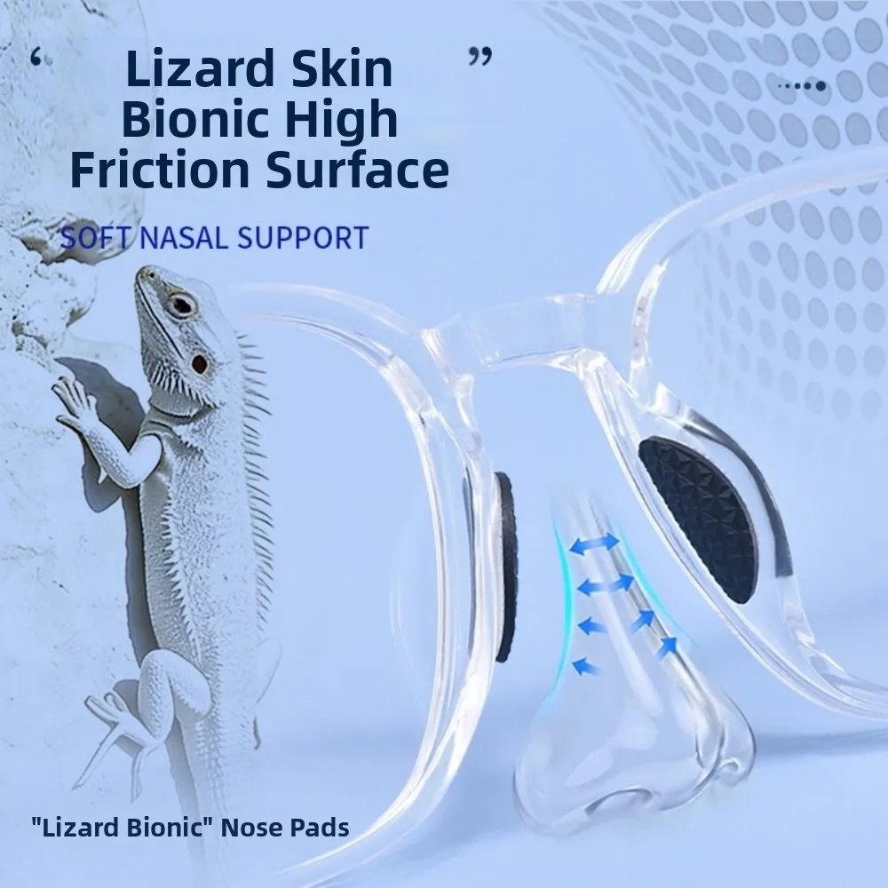 10 Pairs Silicone Eyeglass Nose Pads Self Adhesive Air Cushion Glasses Nasal Supports Anti Slip Textured Surface Nose Holder