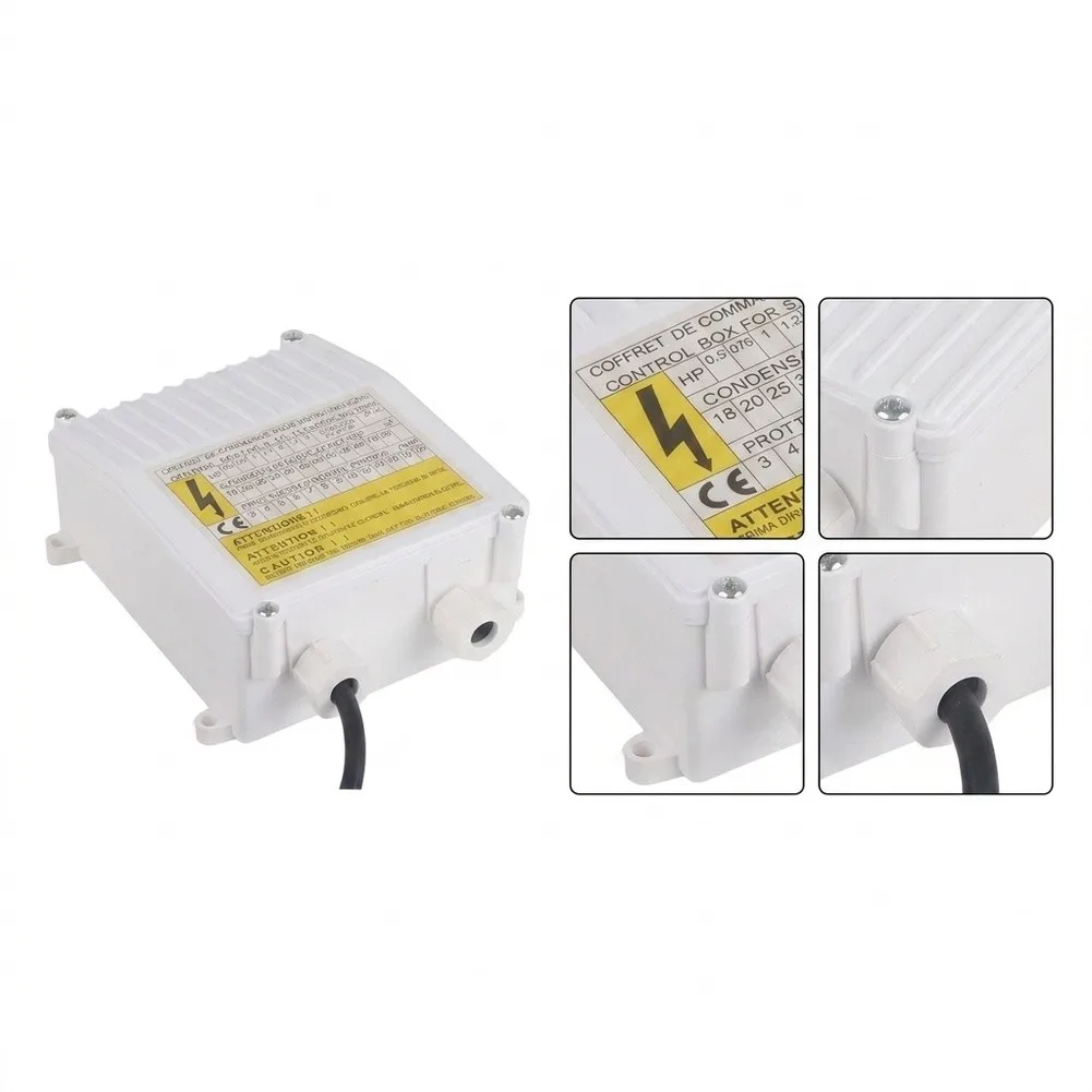 For Pump Replacement External Control Box External Control For Water Pump for beige Built-in 35uf Capacitor 1.5 Mm Connection