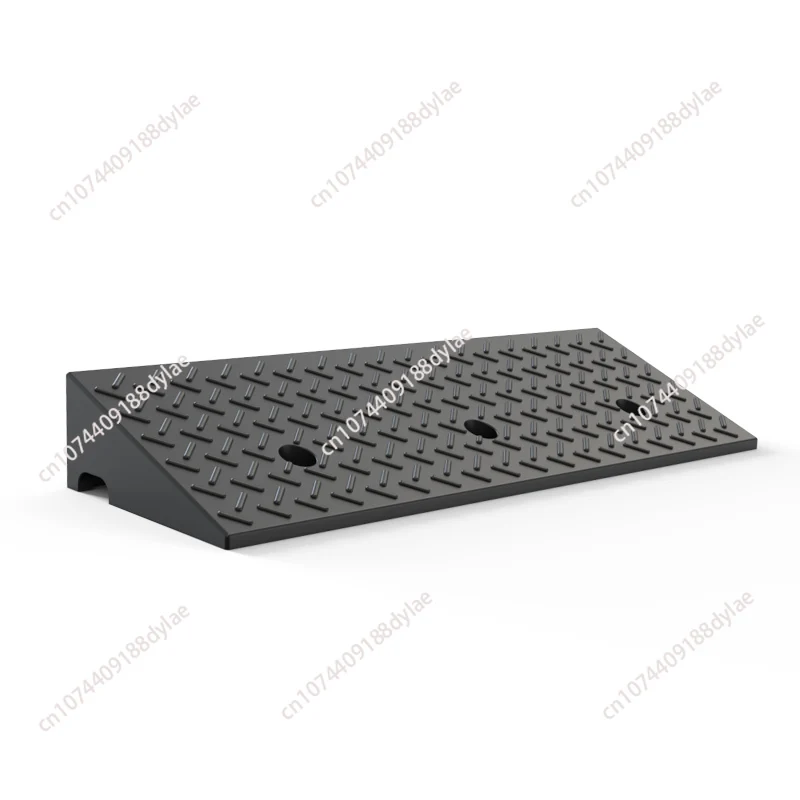 Step pad Slope pad Curb rubber plastic household car road along the slope plate speed bump threshold climbing triangle pad