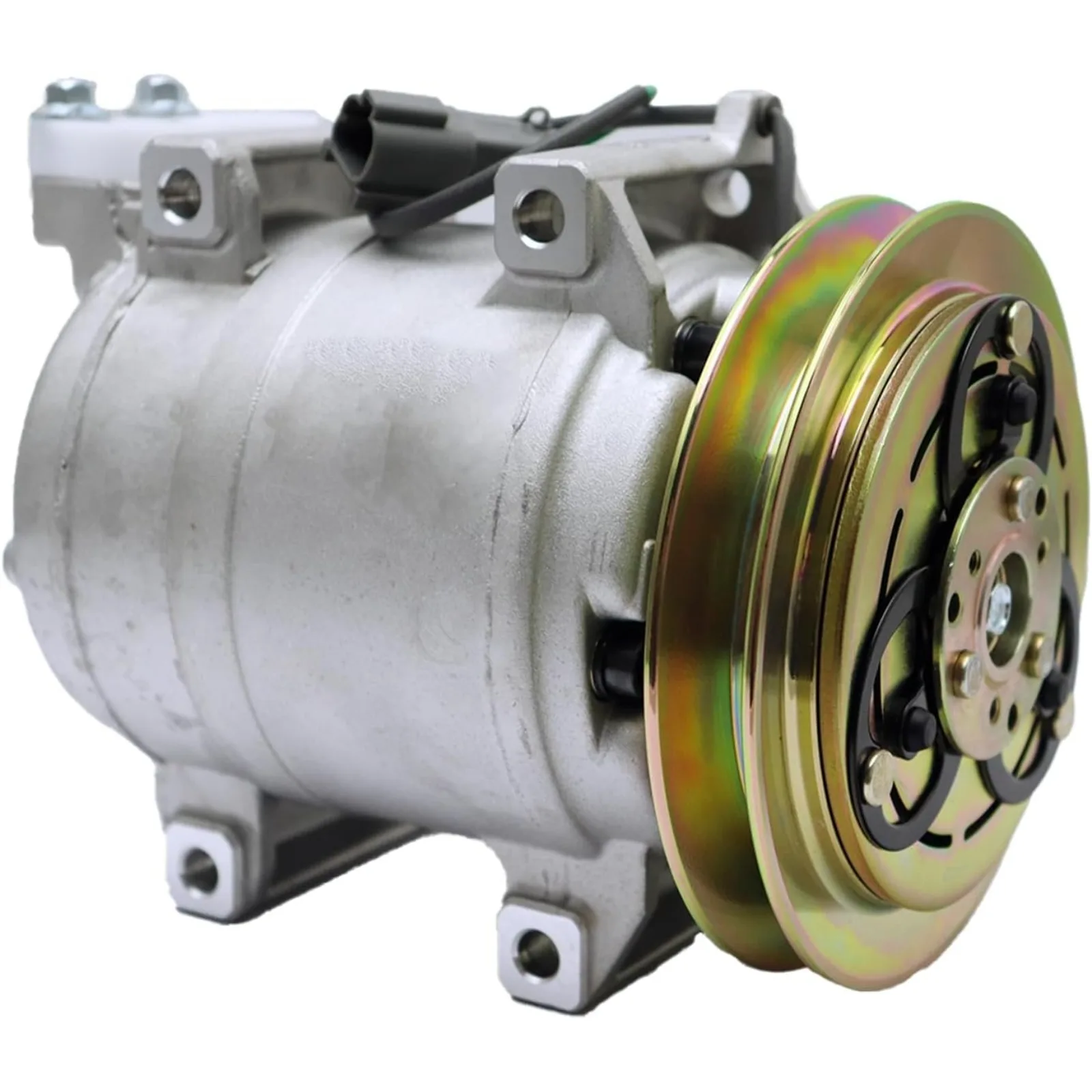 

24V 1PK DKS15D Air Conditioning Compressor 4621589 4710206 4719131 For Hitachi ZX140W-3 ZX170W-3 ZX200-3 ZX240-3 Excavator