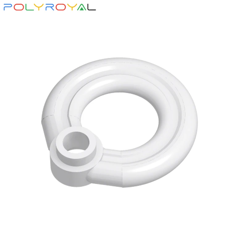 Building Blocks parts Lifebuoy Swimming ring Toilet seat Ring 10 PCS MOC Compatible With brands toys for children 30340