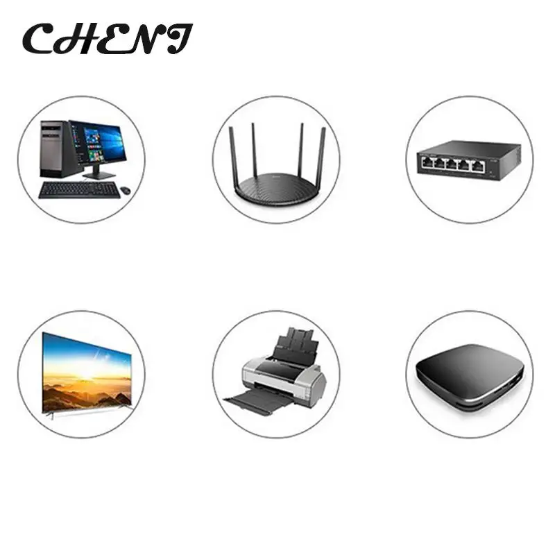 Crystal Cabeça Plug Conectores de rede, Sem Conectores Crimp, Cabo Ethernet Tool-less, Conector RJ45 CAT6, CAT5E, CAT6, 1pc