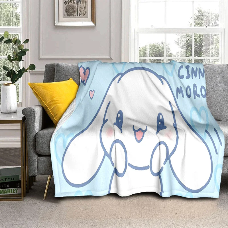 

29 Style Cinnamoroll Cartoon Dog Sanrio Soft Blankets,Keep Warm Throw Blanket Comfortable Blanket for Bed Sofa Home Bedroom Girl