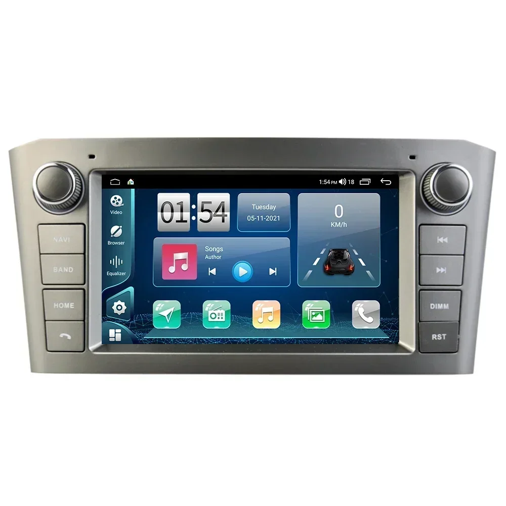 Android 13 Octa- core 4G+64G CAR DVD PLAYER For TOYOTA AVENSIS 2002-2008 Wireless Carplay CAR GPS NAVIGATION CAR AUDIO