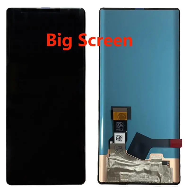 6.8  Original AMOLED For LG Wing 5G LCD Display Touch Screen Digitizer For LG Wing 5G LM-F100V LMF100N LCD Screen Replacement