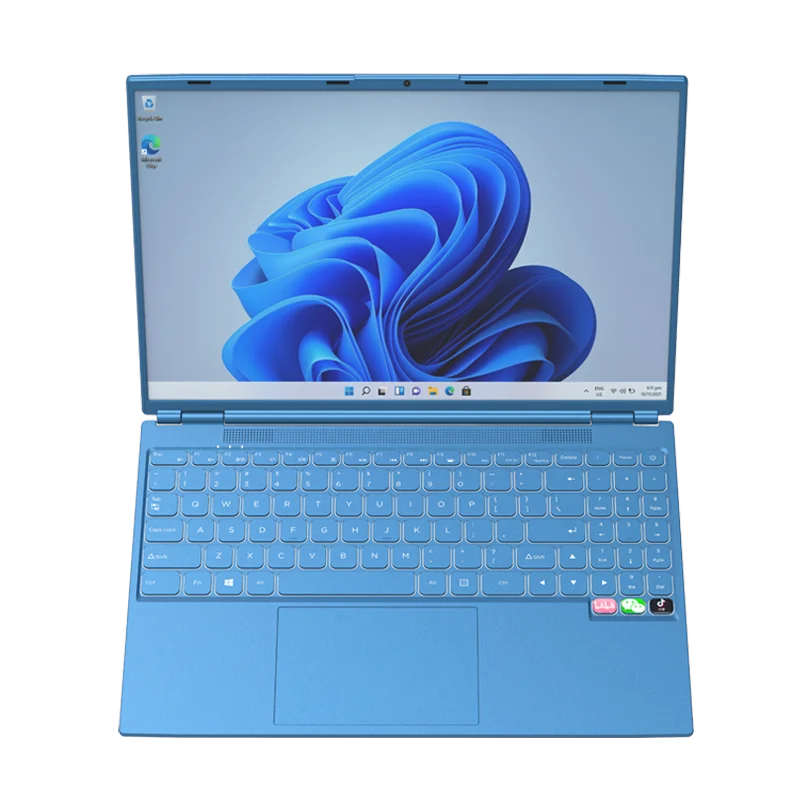 Notebook Intel Ultra Slim com ID de Impressão Digital, Gráficos N95, UHD, 16GB RAM, ROM SSD 256GB, Win 10, WiFi, BT 4.0, Quad Core, 16.0in