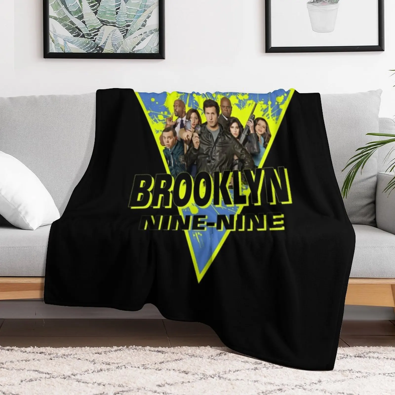 Brooklyn Nine Nine T-ShirtBrooklyn Nine Throw Blanket Quilt Thermals For Travel Blankets