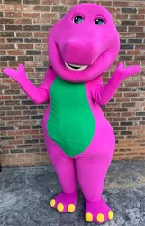 Christmas Dragon Mascot Costumes Barney Dinosaur Cartoon Character Mascot Costume Halloween Carvinal Birthday Party
