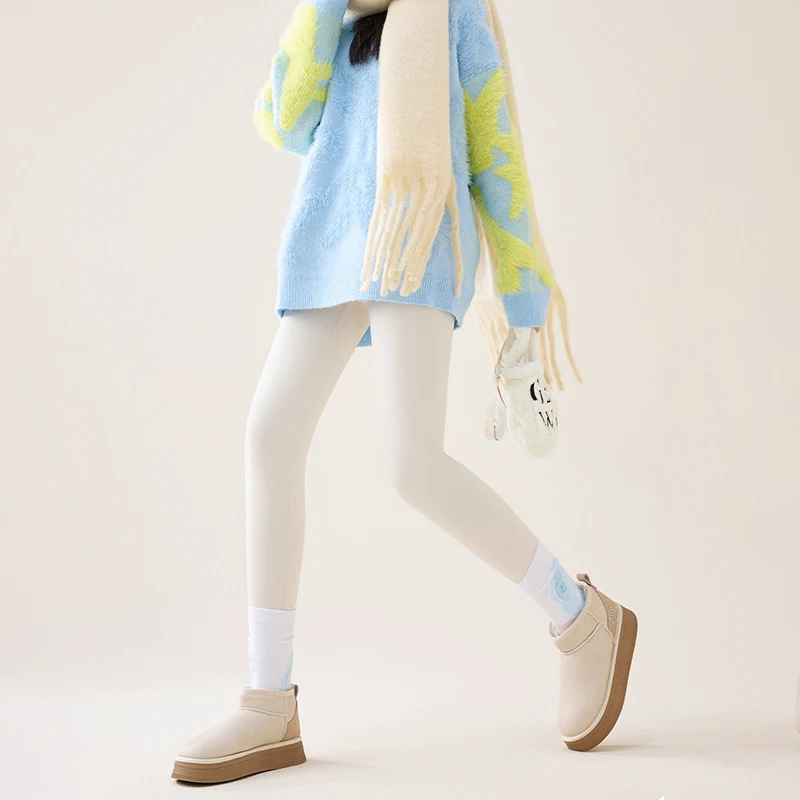 2025 para fora usar nude sensação sem costura leggings feminino outono inverno mais veludo yoga leggings alta estiramento calças de yoga magros para mulher