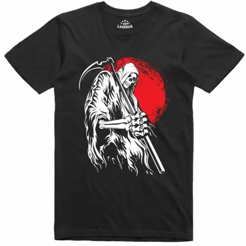 

Костюм Grim Reaper для Хэллоуина, 100% хлопок, футболка 1