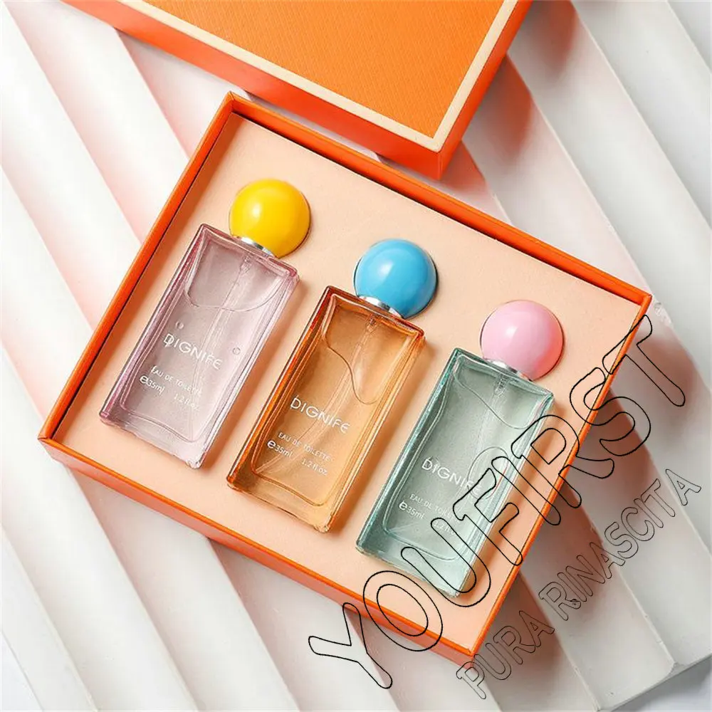 Original Brand Perfume Women 105ml Parfums Feminino Floral Fruity Scent Spray Club De Nuit Perfumes De Mujer Gift Box 3pcs Set