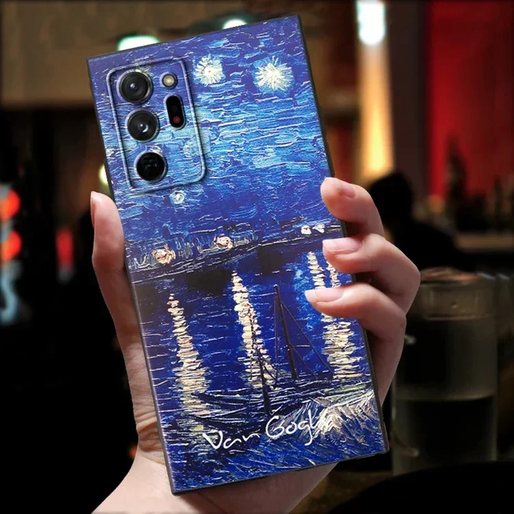 Funda para Samsung Galaxy Note 20 Note20 Ultra 10 Plus Lite Note10 Plus, carcasa de silicona suave con arte 3D para hombre y mujer