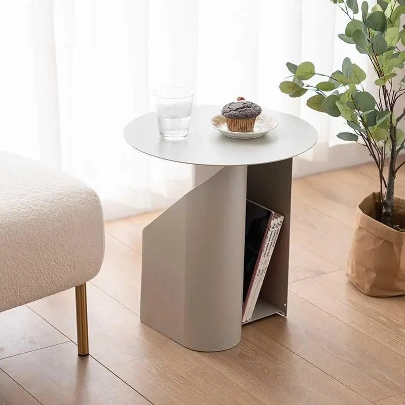 

Nordic Furniture Light Luxury Side Table Simple Modern Living Room Coffee Table Sofa Corner Table Bedroom Bed Side Table Mesas