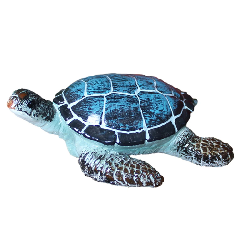 Figurine Turtles Miniature 11.5x9.3cm Fish Tank For Aquarium Decor Garden Moss Bonsai Layout Prop Landscape Figurine