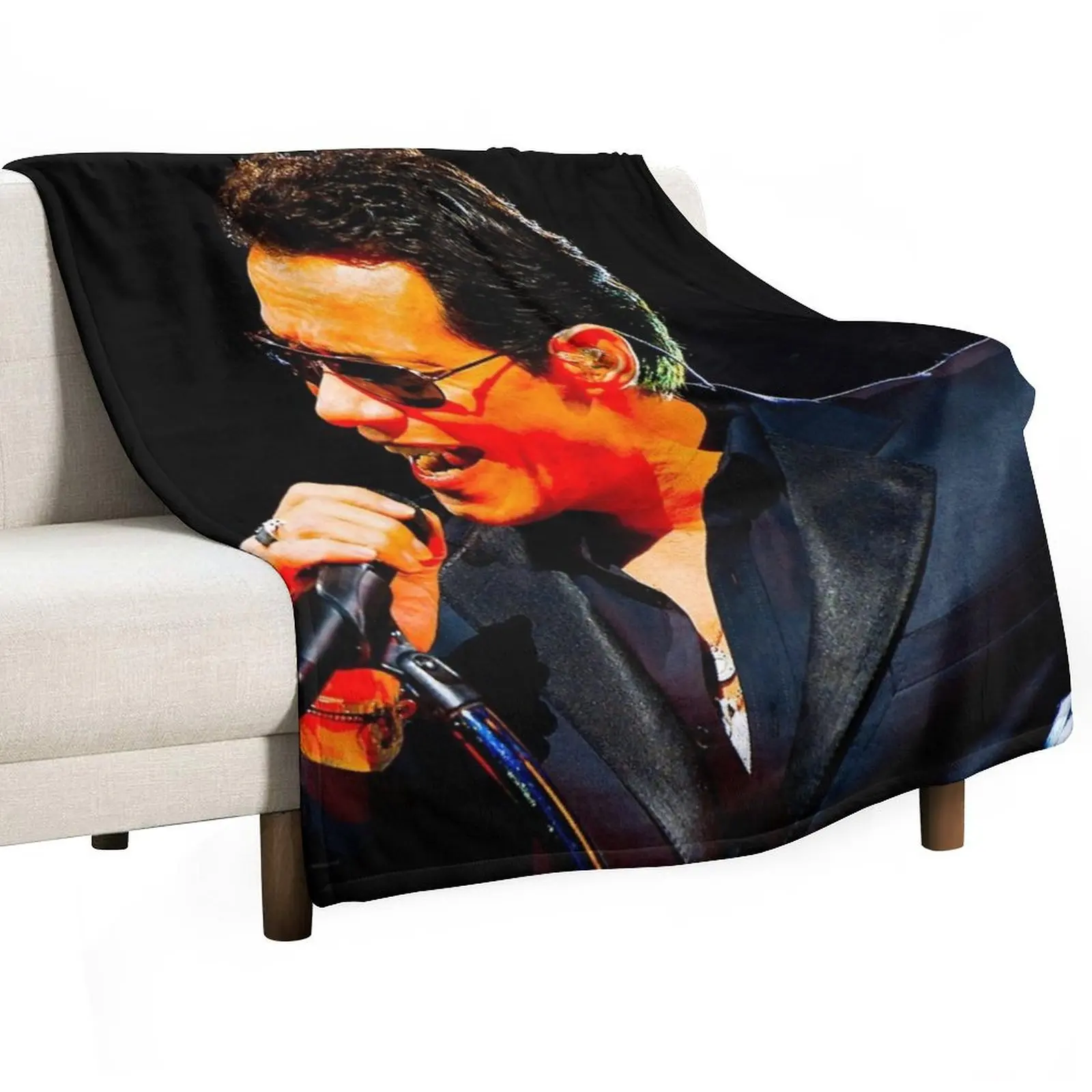 

macho Marc Anthony Tour Throw Blanket Fluffy Cozy Throw Blanket for Home Decor