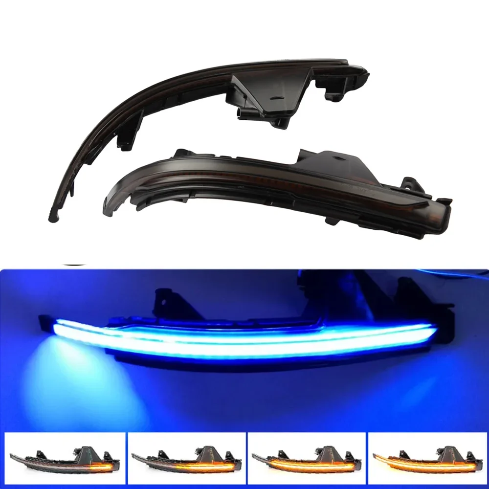 

LED Dynamic Blinker Turn Signal Light For Audi A7 / S7 4G 2010-on Side Wing Mirror Rearview Repeater Sequential Indicator Lamp