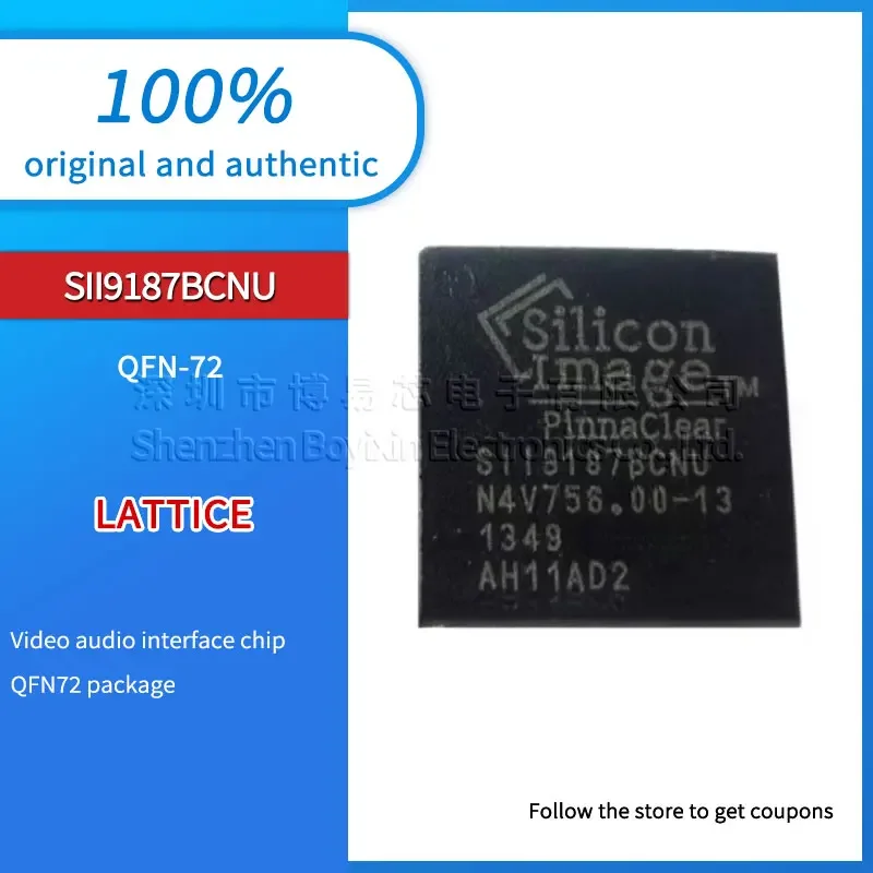 

Brand new SII9187BCNU SIL9187BCNU original genuine QFN72