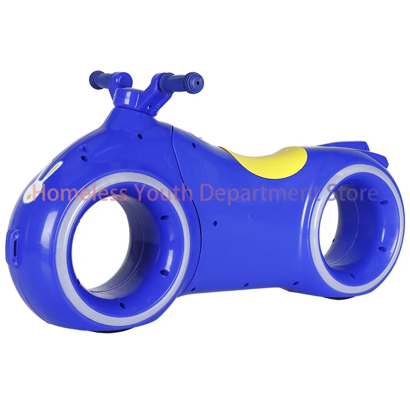 Children's electric balance bike 2-8 year old baby slide bike