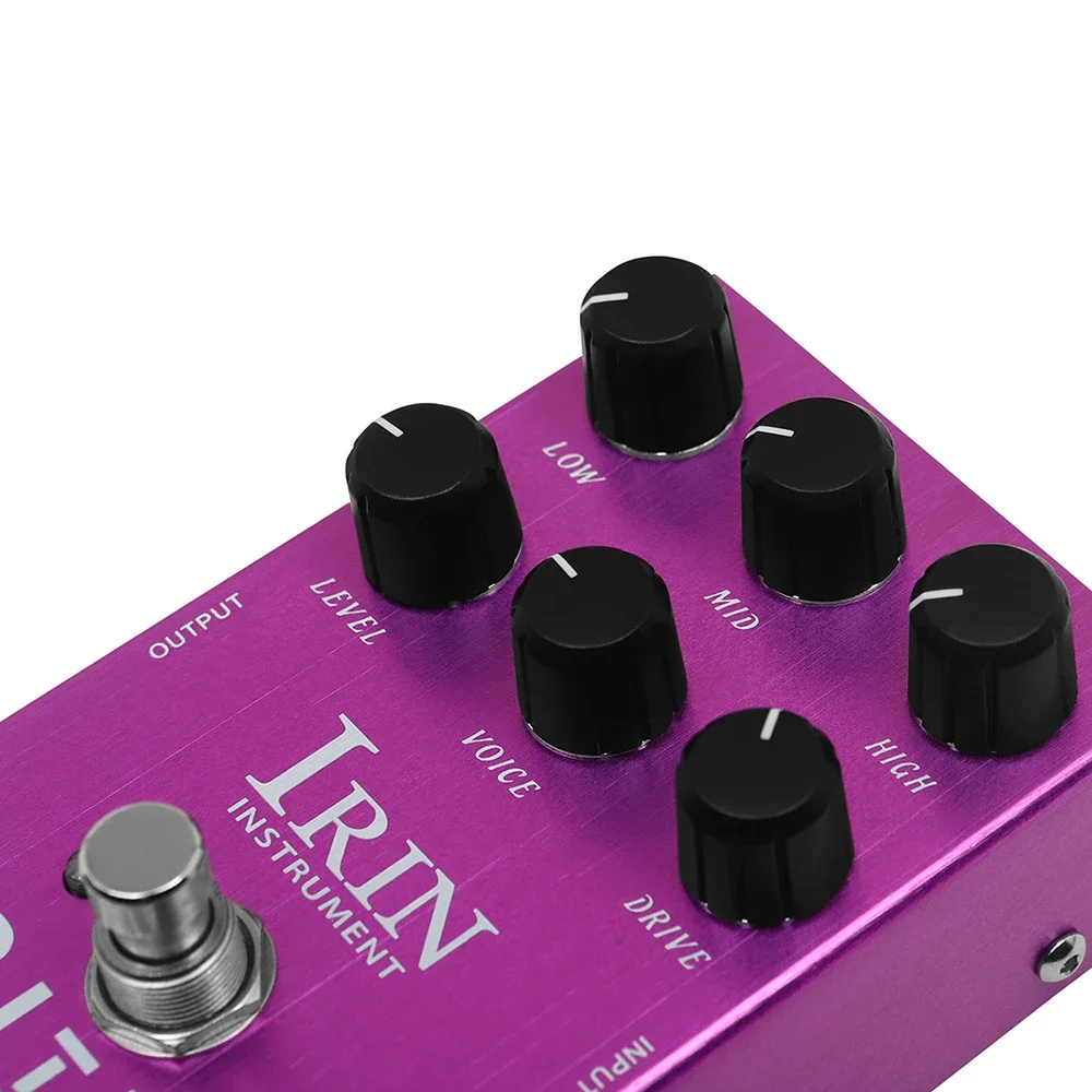 IRIN AN-31 Guitar Effect Pedal British Sound Overdrive Marshall Amplifier Simulator Effect Pedal Electric Guitar Accessories