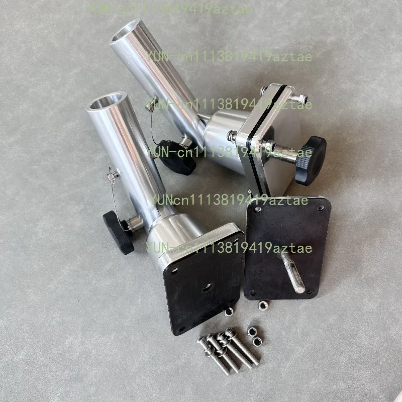 Stainless Steel Outrigger Base, Stable Mount Bracket for Saltwater Fishing Boat Outrigger