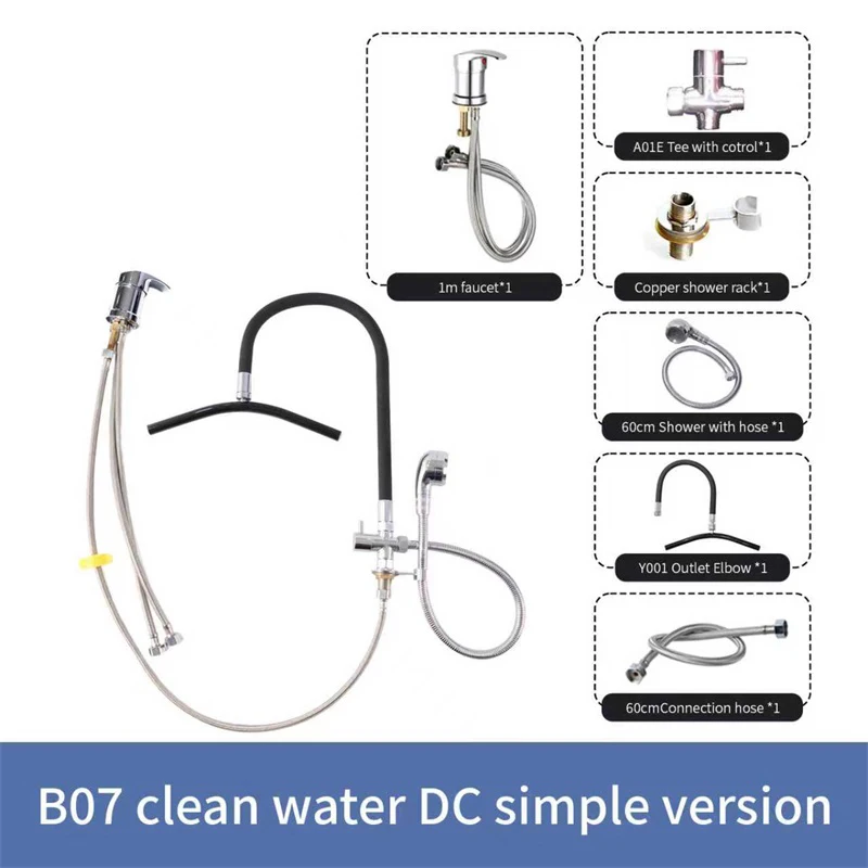 

360 Degree Adjustable Salon Head Spa Shower Equipment Water Circulation Shampoo Basin for Washing Bed Accessories