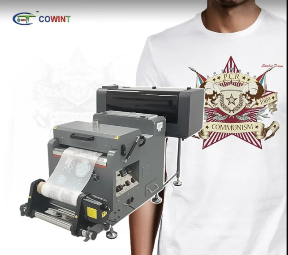 Cowint A3 cloth sticker labels printer machine,screen printing machine inkjet date for t-shirt textile machine