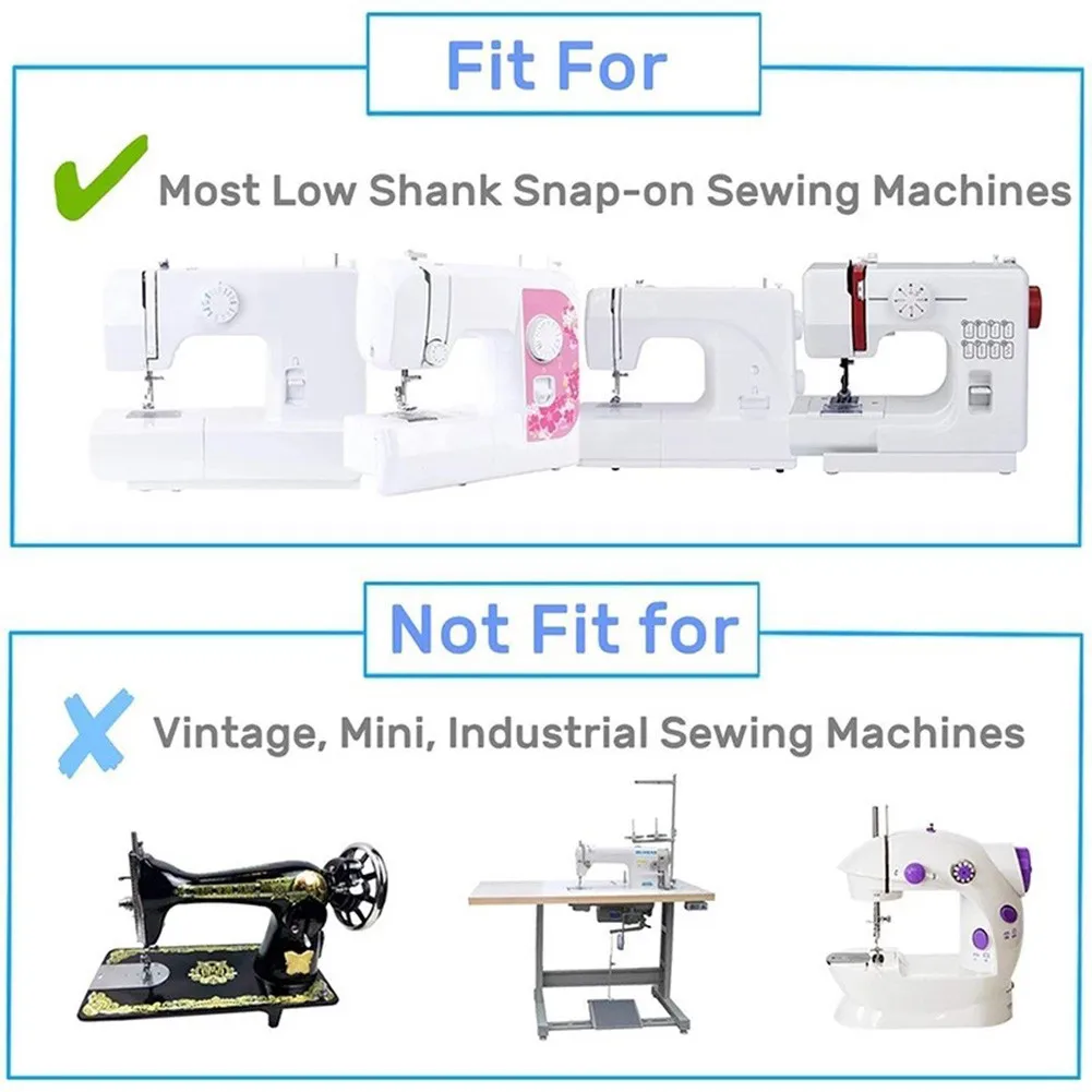1 X Shirring Gathering Foot  Solid Shinny Stainless Steel 2.7*2.0*1.5cm Sewing Machine Accessories Ruffle Presser Foot