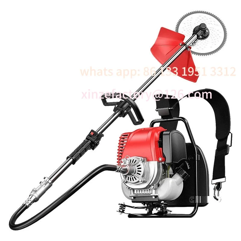 

Lawn mower Knapsack lawn mower Small household agricultural harvesting Wasteland garden weeding artifact