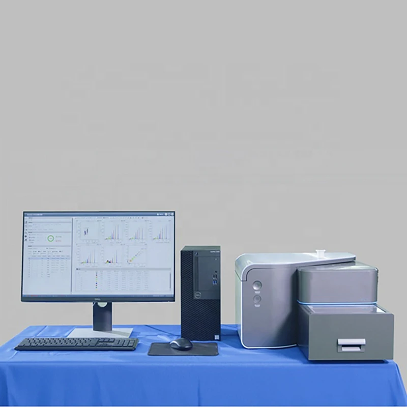 Machine de Cytométrie de Flux pour Système de Compteur de Cellules Somatiques