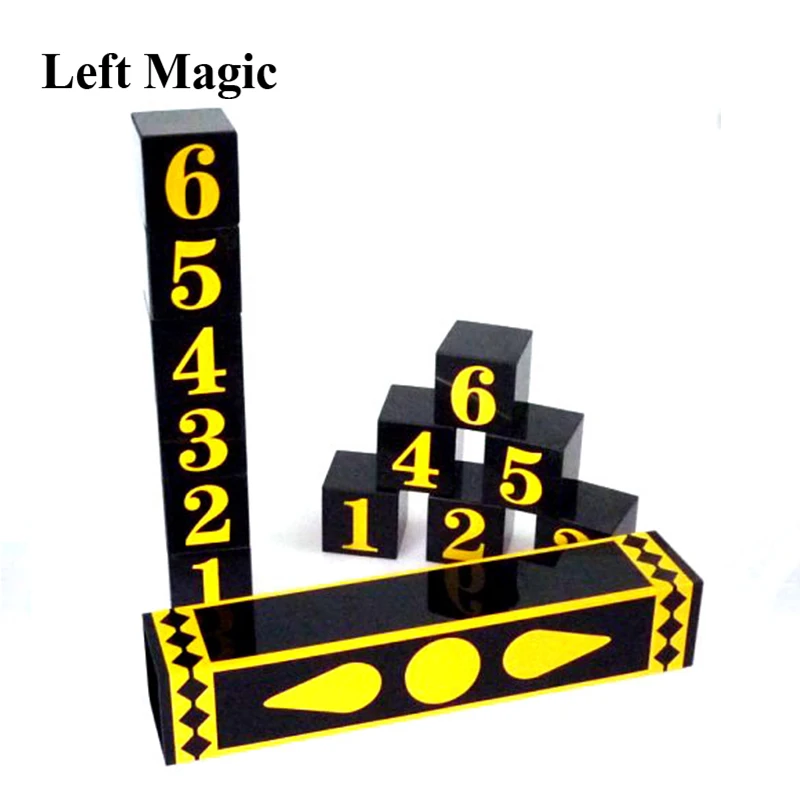 Куба A Libre (версия ПВХ) Волшебные трюки Волшебный блок/обмен костей Магия Сценические иллюзии Трюк Реквизит Комедия Ментализм