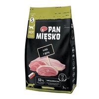 Pan Meat Dry Cat Food Dried TURKEY with DEY Small Crisps S 5kg