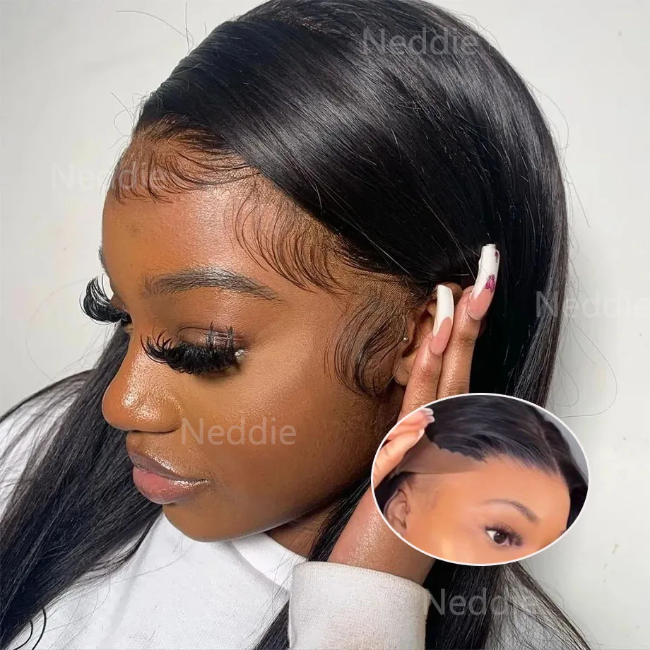 

Бесклеевые парики из человеческих волос, готовые к ношению, 13x4 13x6 HD, кружевной фронтальный парик, плотность 250, прямой парик спереди, 30 40 дюймов, 4x4 5x5 парик