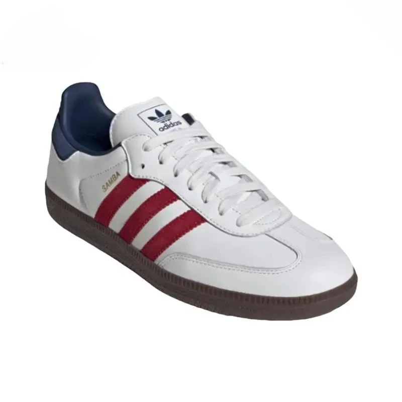 Adidas-sapatos de skate de couro macio para homens e mulheres, tênis para esportes ao ar livre, casuais, planas, para homens e mulheres