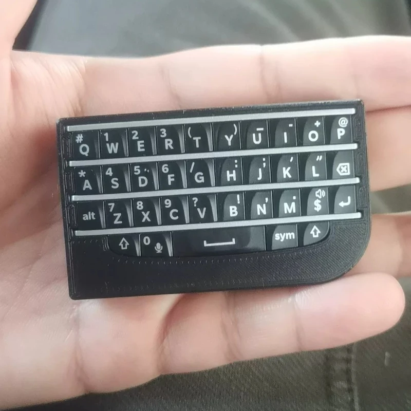 BlackBerykbd Q10 Bluetooth Keyboard Custom 3D Printing Shell for Flip Series/Simulate Mouse Shared Case Wireless Keyboard Gift