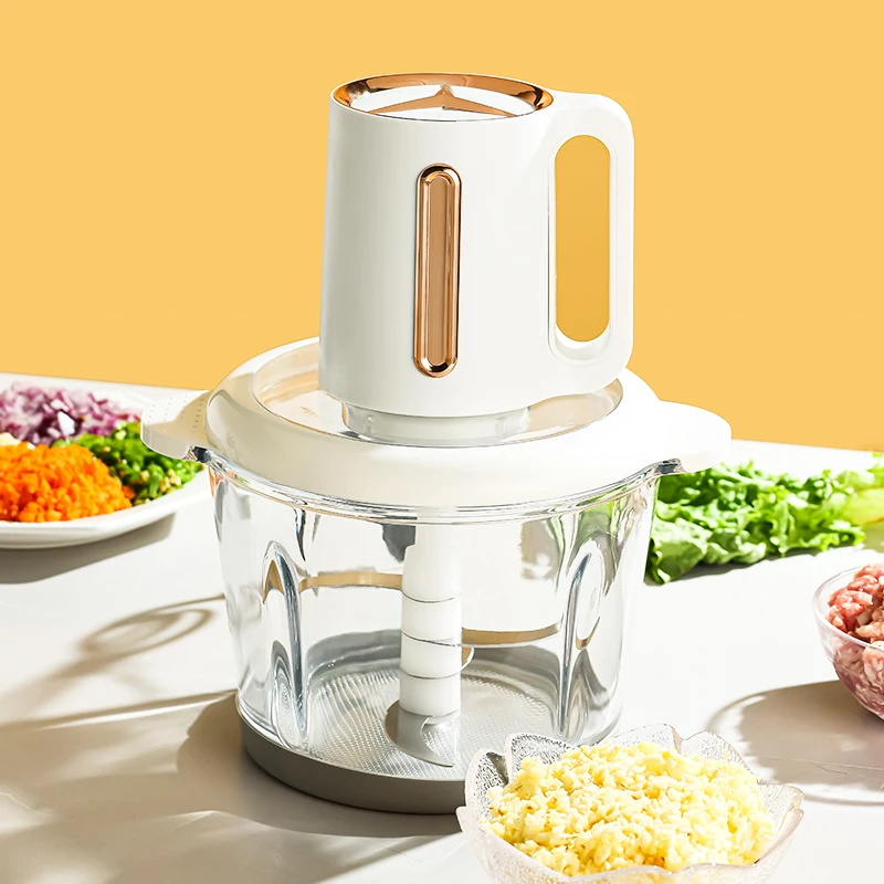 

Food Chopperr Processor 3L Meat Grinder Electrical Mini Chopper Hand Held Kitchen Grinders Electric Small Fruit