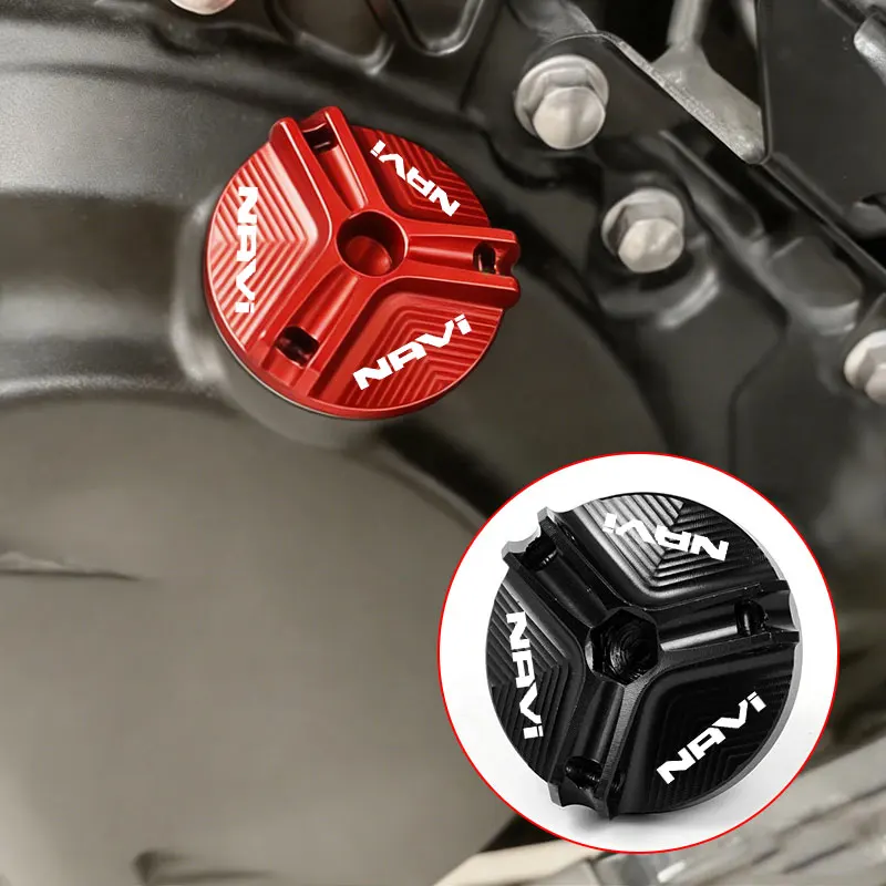 

Motorcycle Accessories Engine Oil Filler Cap Oil Plug Cover For HONDA DREAMWING Navi 110 Navi110 Universal All Year