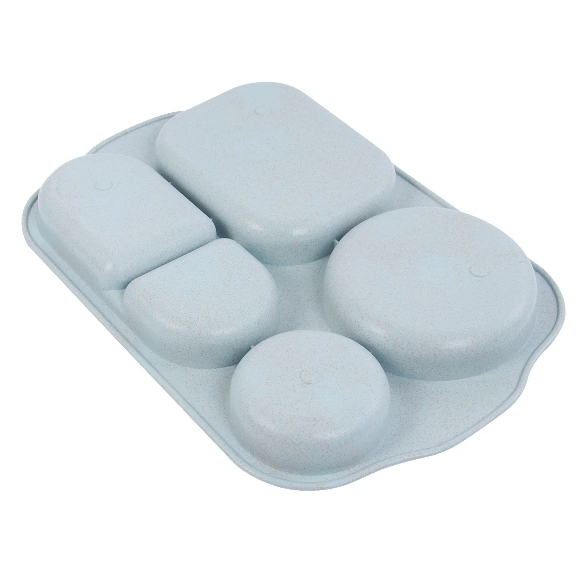 

6 шт. детский набор посуды из пшеничной соломы, безопасная биоразлагаемая легкая посуда для детей, миска для кормления малышей, тарелка, чашка, ложка