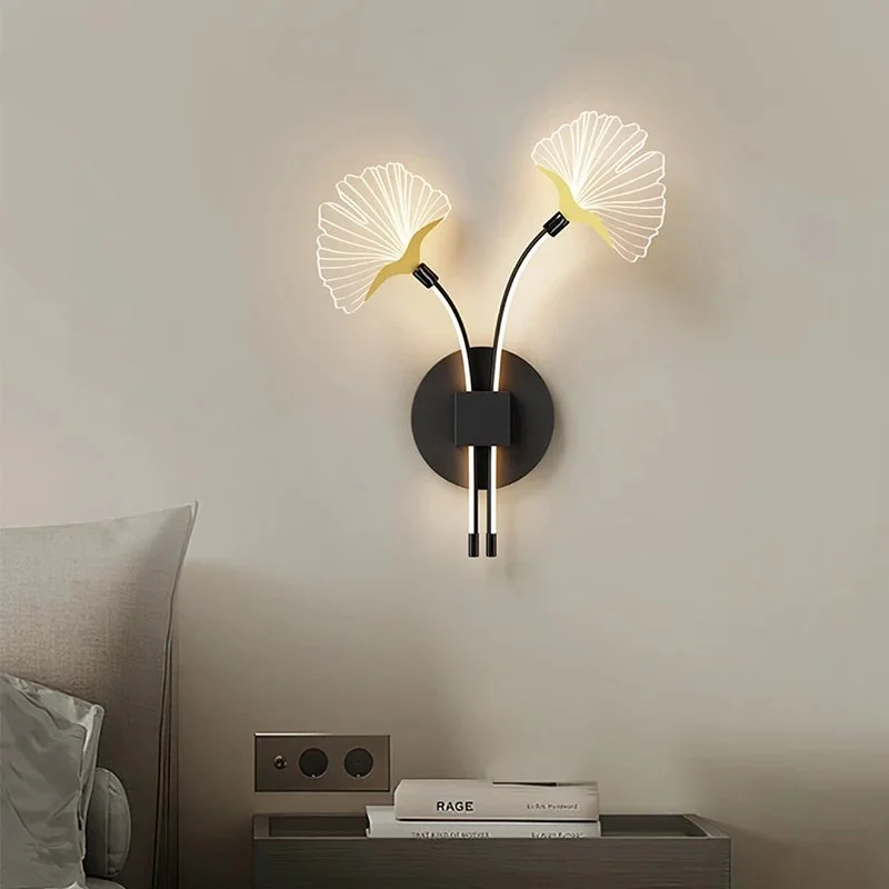 

Nordic LED Wall Lamp Interior Lighting Living Bedside Bedroom Sofa Hallway Modern Fixture Home Decoration Wall Light Sconces