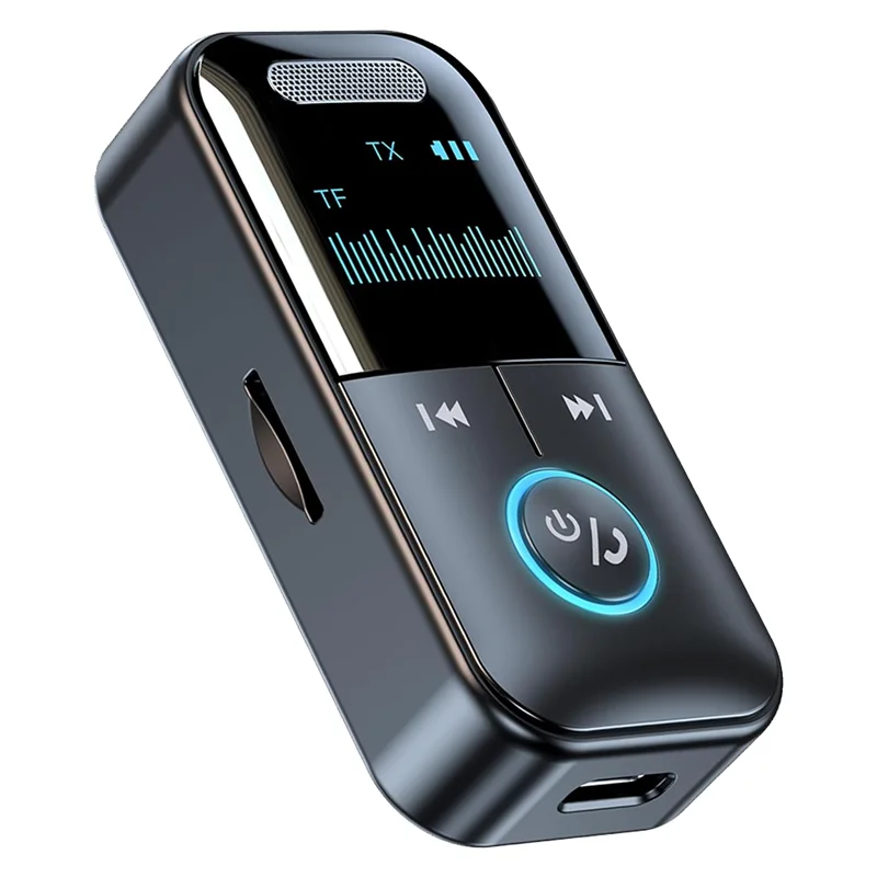-A14E Bluetooth 5.4 Transmissor Receptor 2 em 1 Portátil Sem Fio 3.5Mm Jack Adaptador de Áudio AUX Para TV/PC/Auriculares/Car Home