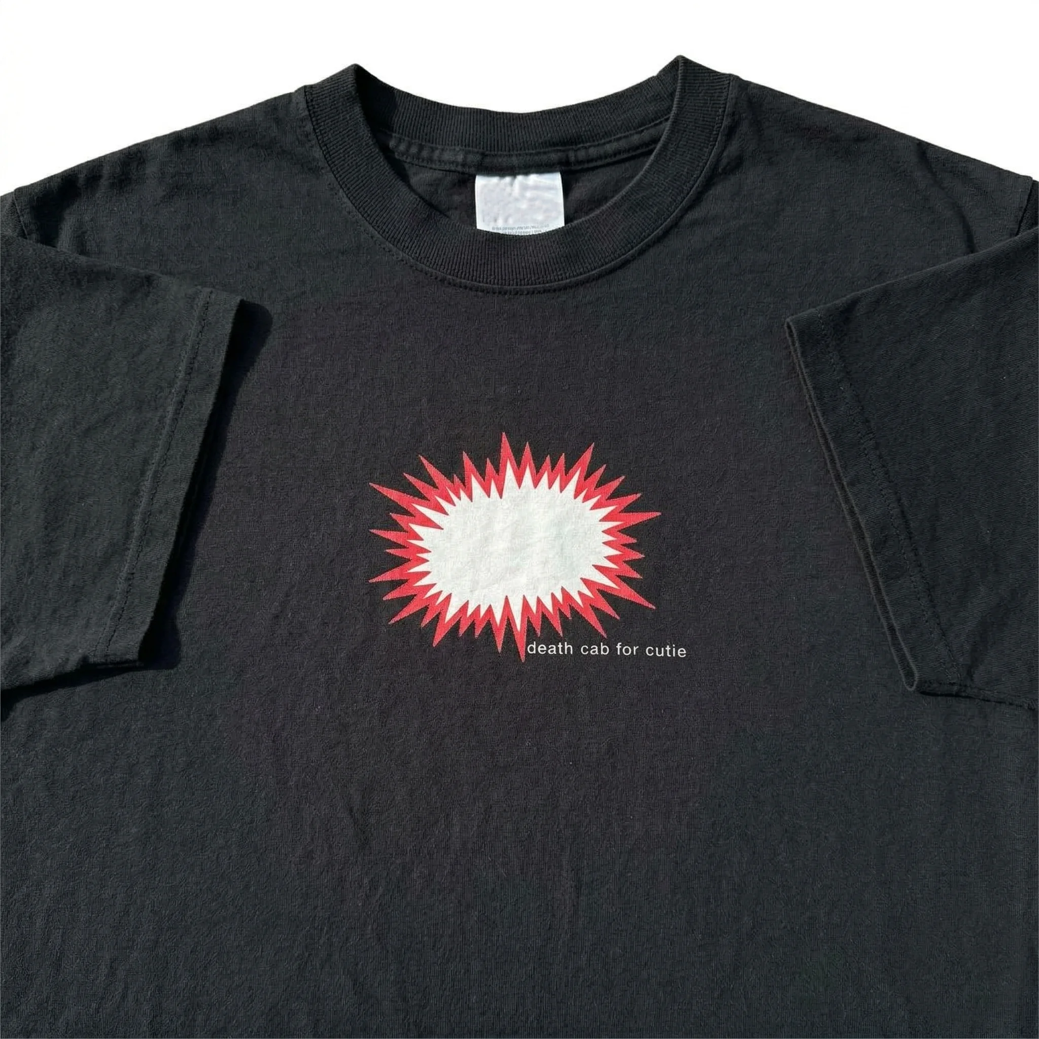 Loose Short Sleeve T-Shirt Explosive Pattern Retro Street Independent Rock Band Surrounding Wang Has Disease Studio Men's Cot...