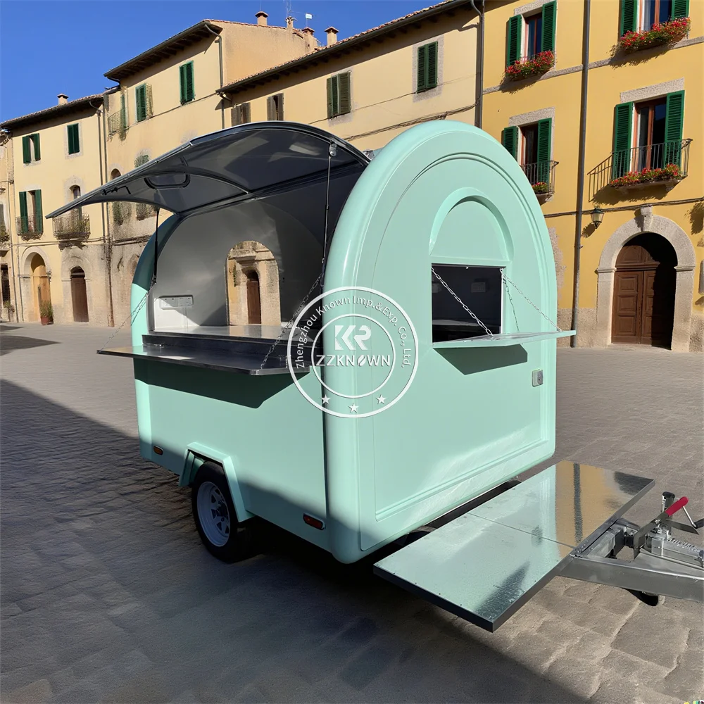 

Customized Outdoor Coffee Bar Food Truck Mobile Hot Dog Truck Concession Mobile Ice Cream Cart Fast Food Truck Trailer For Sale