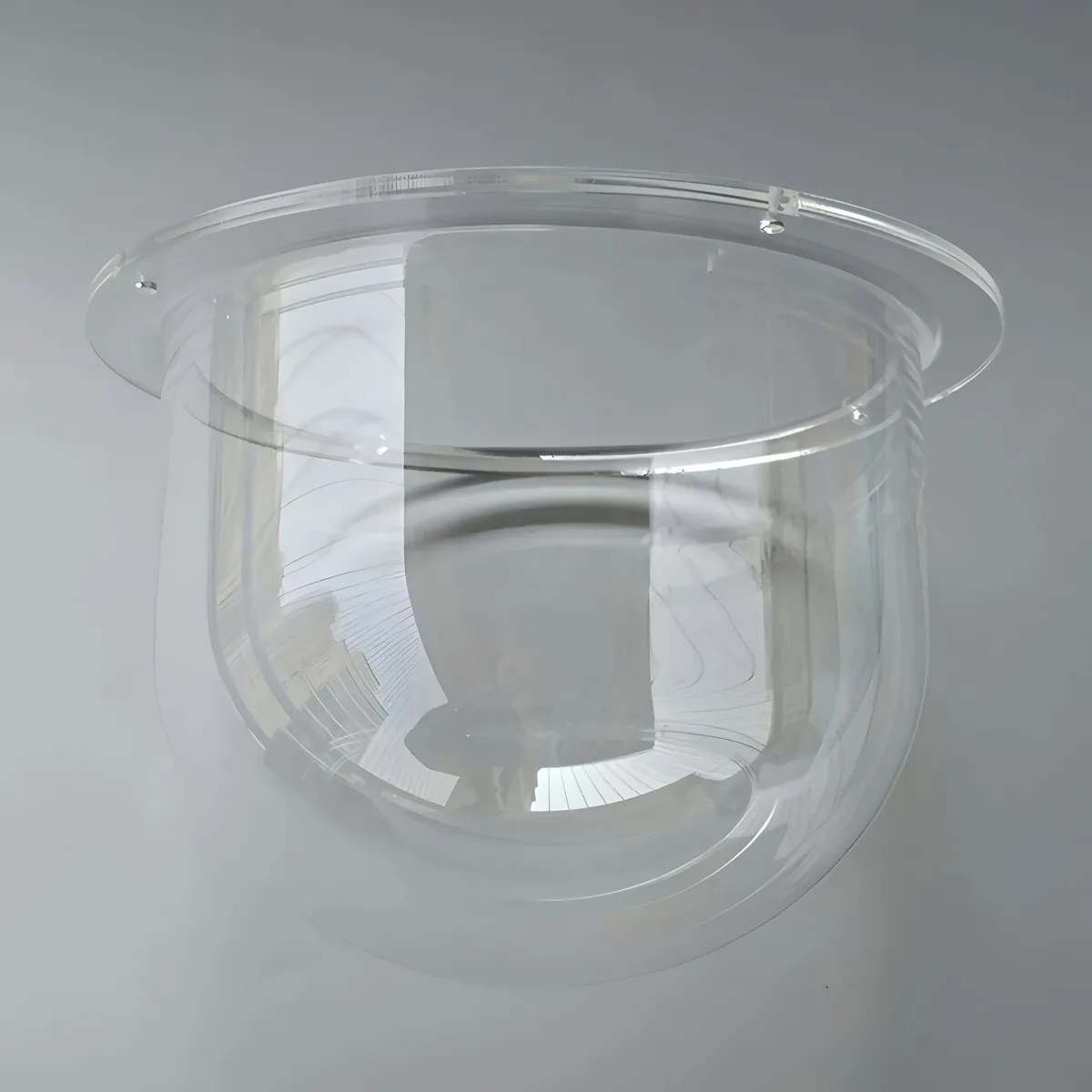 

Acrylic Clear Dome Camera Cover Indoor/Outdoor CCTV Replacement Security Dome Camera Housing, 4/5/6/7 Inch HD Plastic Hemisphere