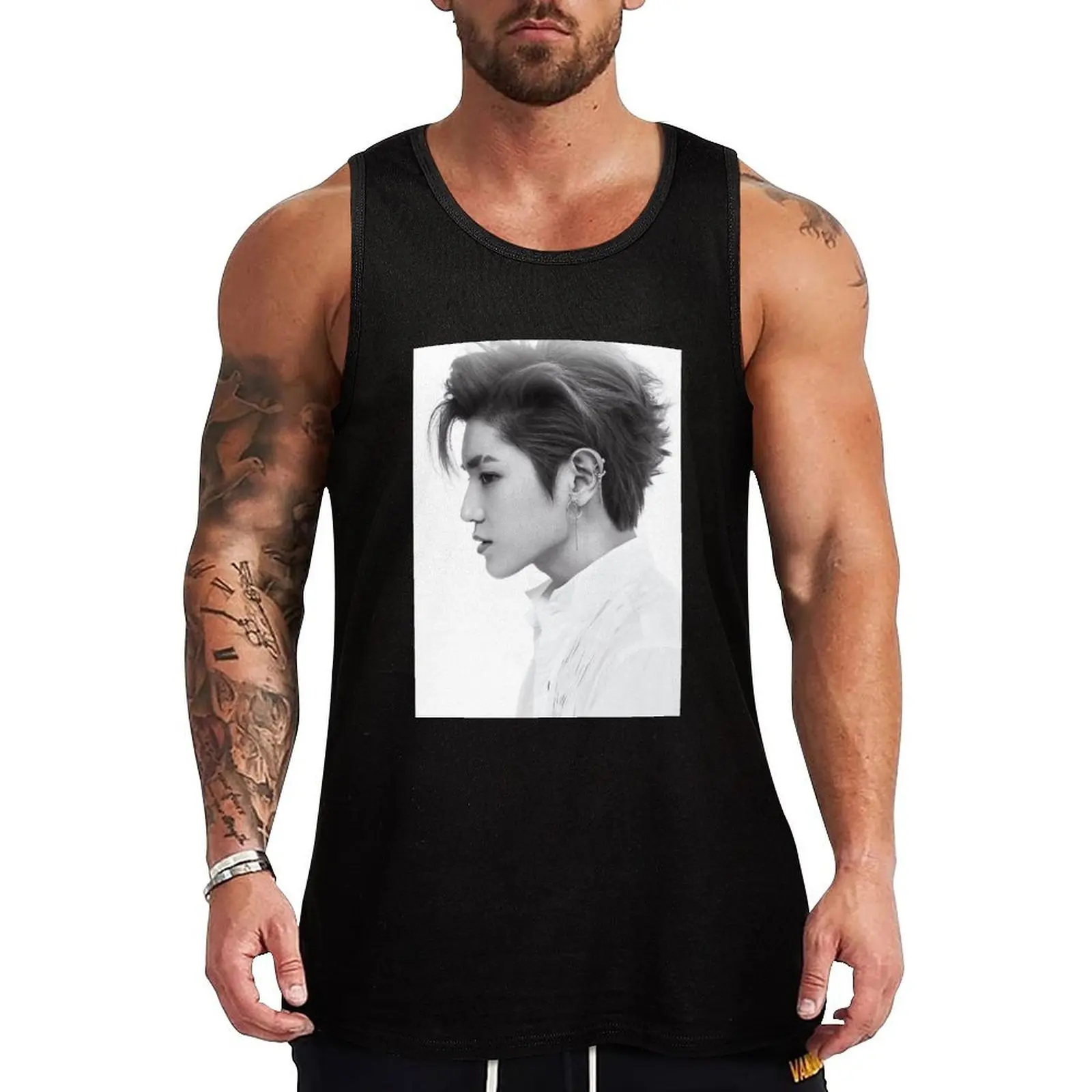 Lee Taeyong Tank Top gym accessories men Men's t-shirt summer clothes men 2025