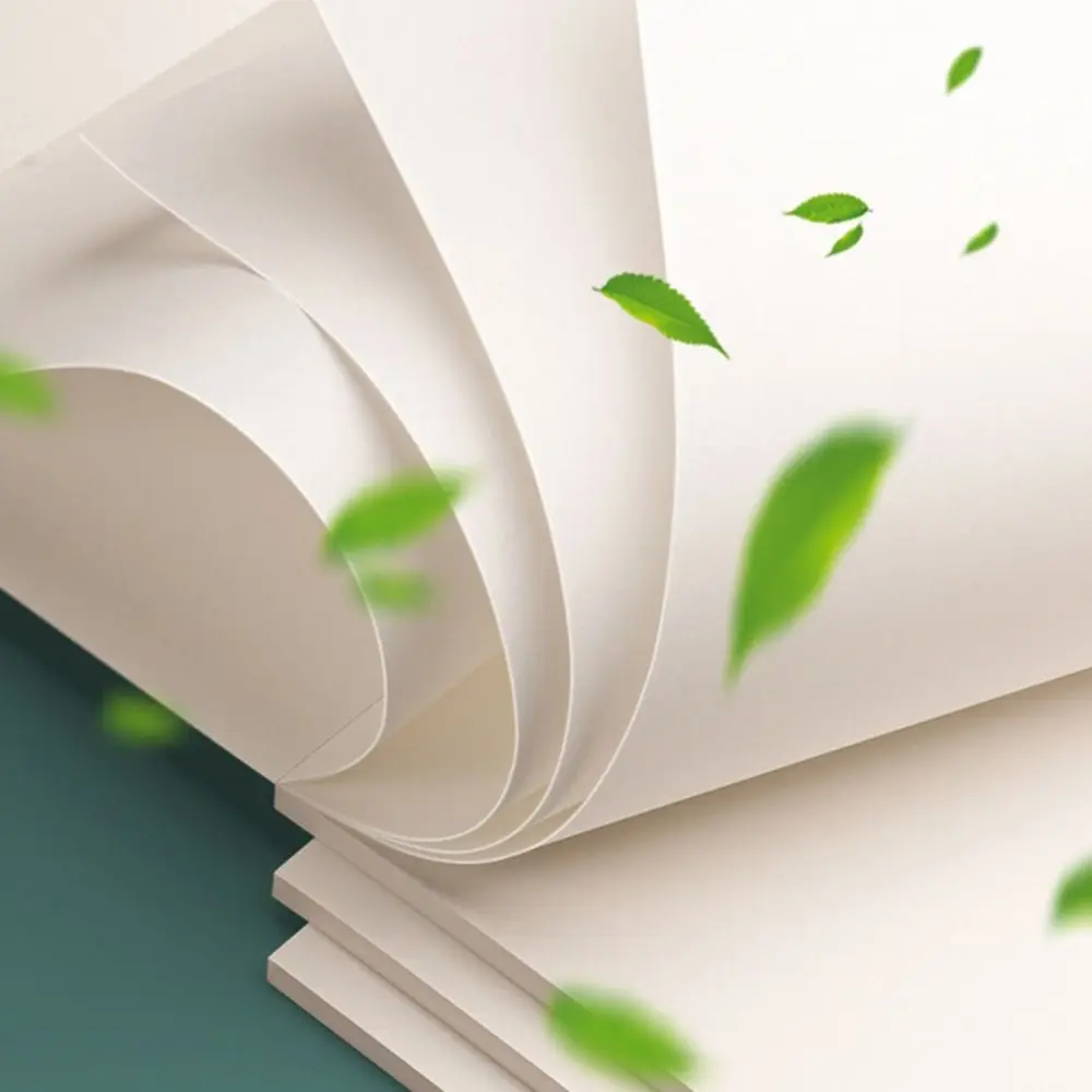 40/100 Sheets Blank Draft Paper Grids/Blank A4/B5 Calculation Paper Beige Eye Protection Arithmetic Paper School Office