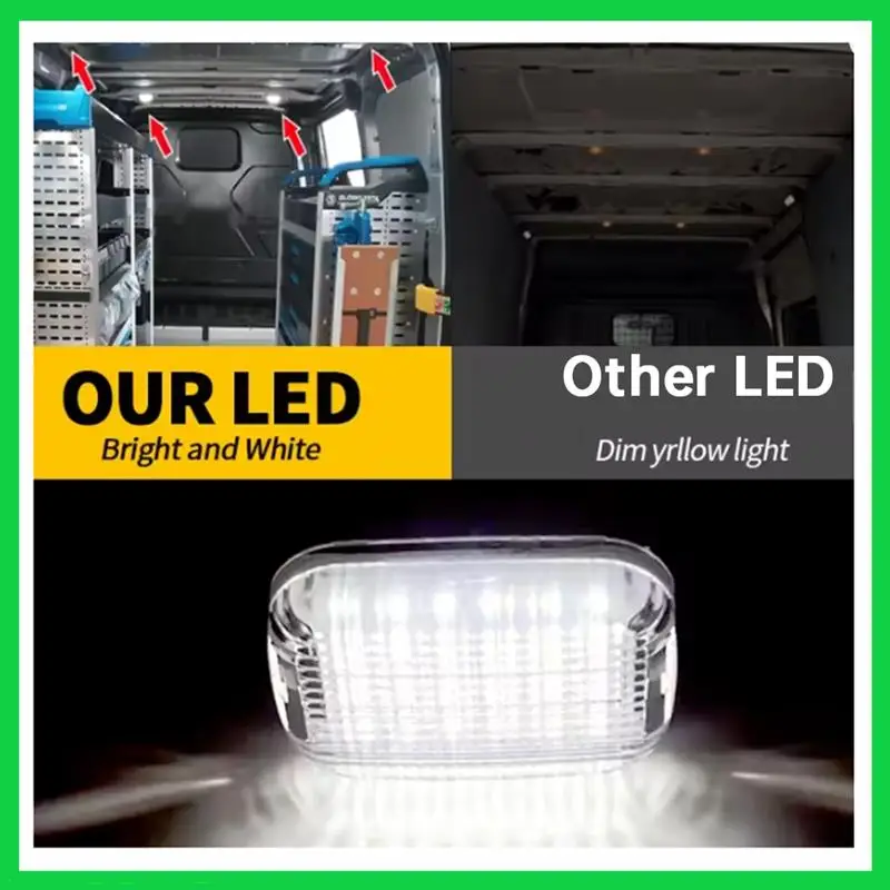 أفضل سيارة الداخلية البضائع مصباح سقف داخلي ضوء لفورد ترانزيت 150 250 350 HD فان 2015-2023