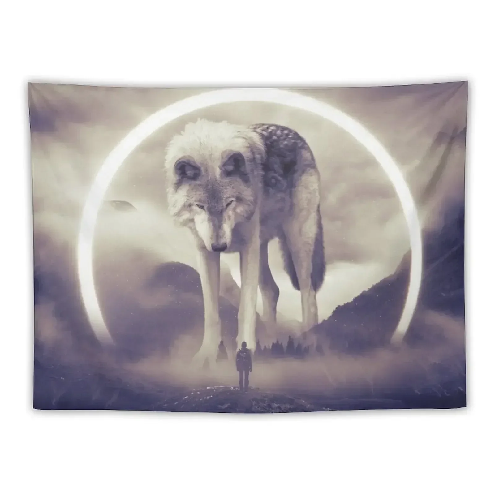 

aegis II | wolf Tapestry Decorations For Your Bedroom Decorative Wall Tapestry