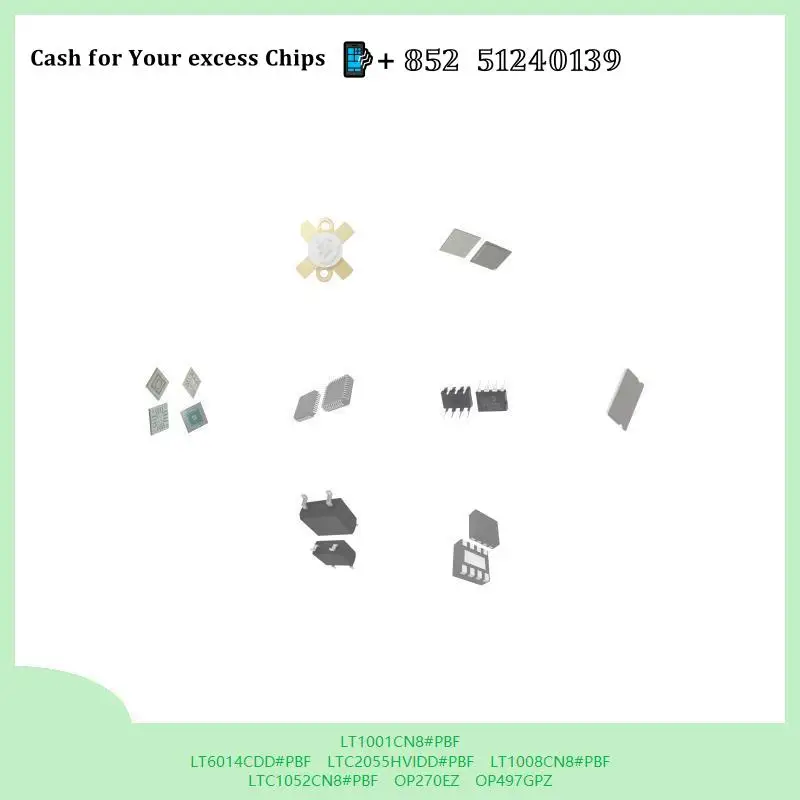 chip Integrated circuit chip MCU chip LT1001CN8#PBF LT6014CDD#PBF LTC2055HVIDD#PBF LT1008CN8#PBF LTC1052CN8#PBF OP270EZ OP497GPZ
