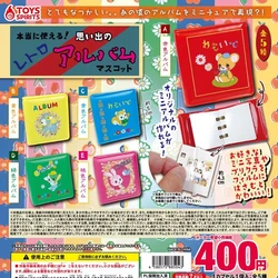 TOYS SPIRITS Original Kawaii Gashapon Figure Anime Showa Vintage Critters Photo Albums Cute Miniature Doll Decor Gift