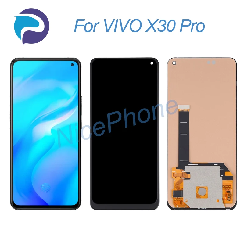 

for VIVO X30 Pro LCD Display Touch Screen Digitizer Assembly Replacement 6.44" V1938T For VIVO X30 Pro Screen Display LCD